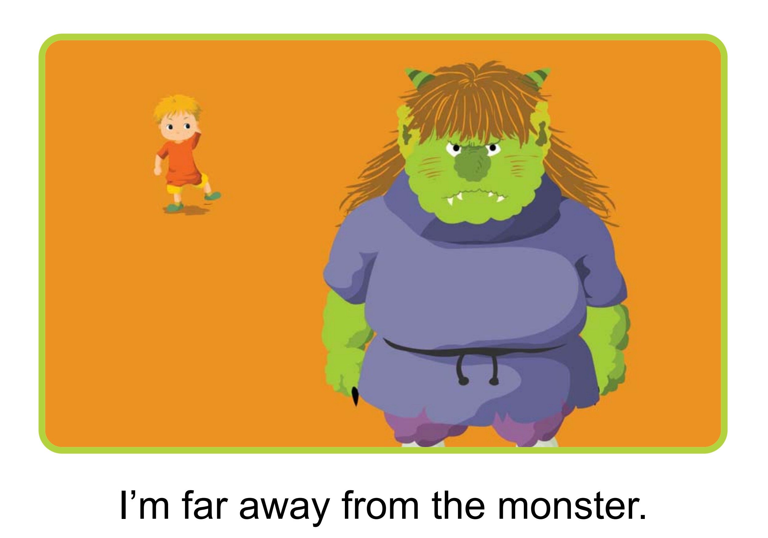 On the Monster绘本故事第4页