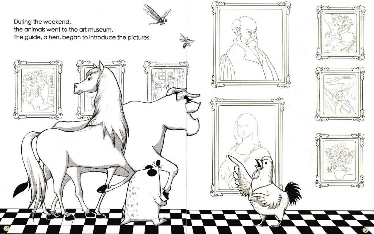 The World Through the Eyes of animals 绘本故事第3页