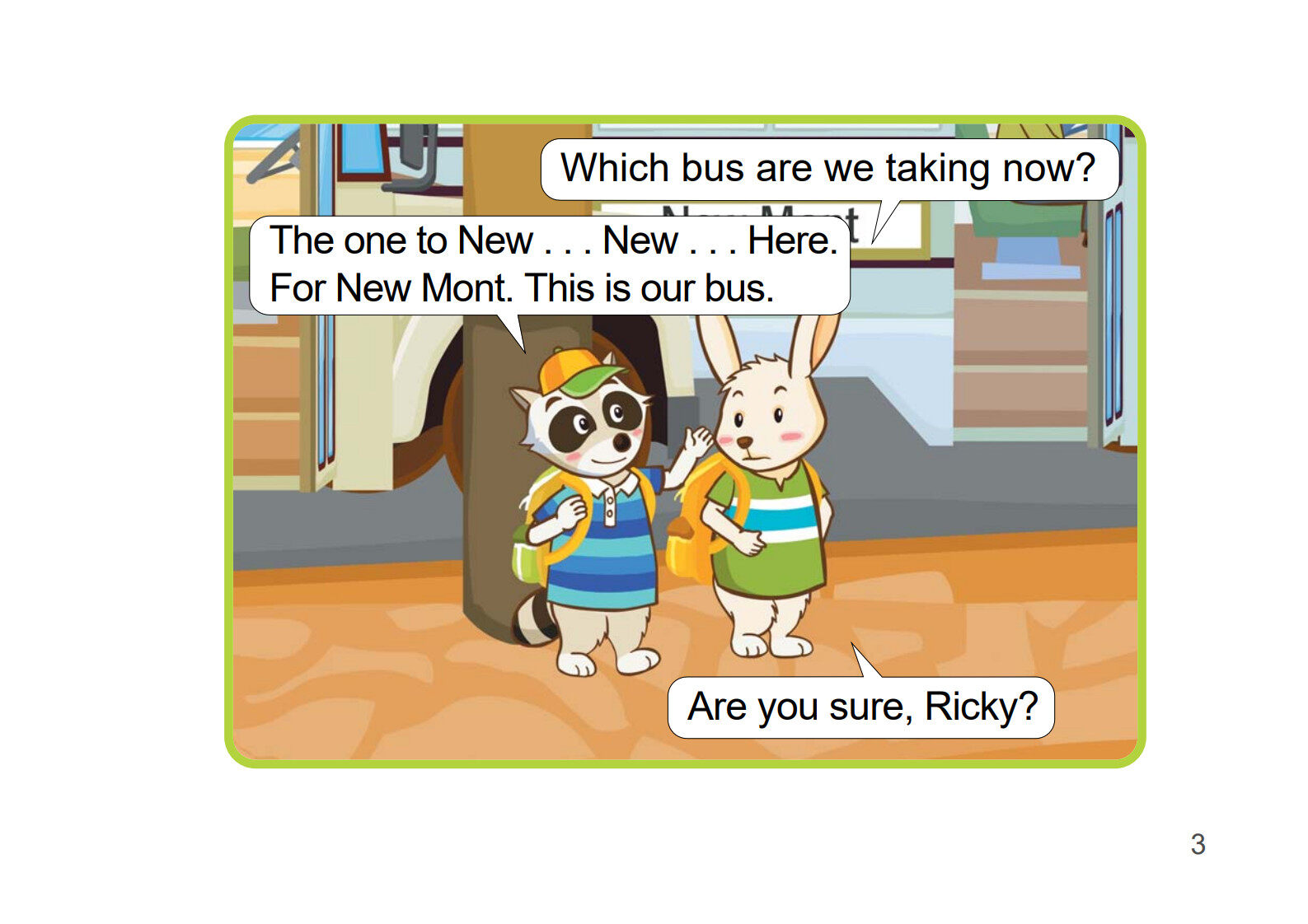 Newman,Not New Mont绘本故事第4页