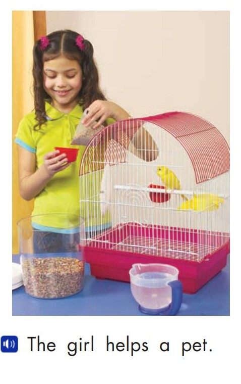 Helping pets绘本故事第4页