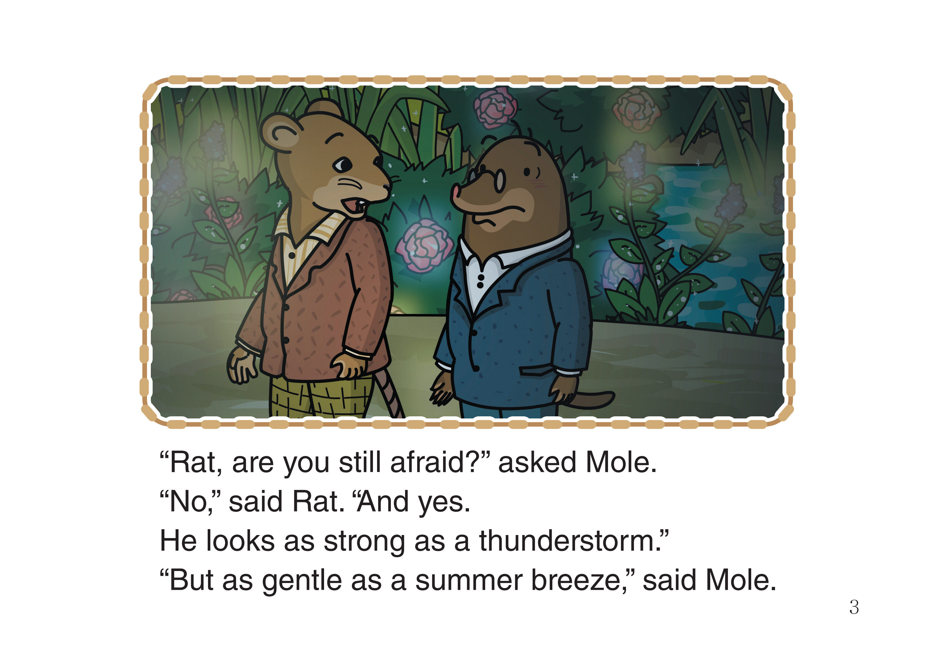 A Mysterious Friend绘本故事第5页