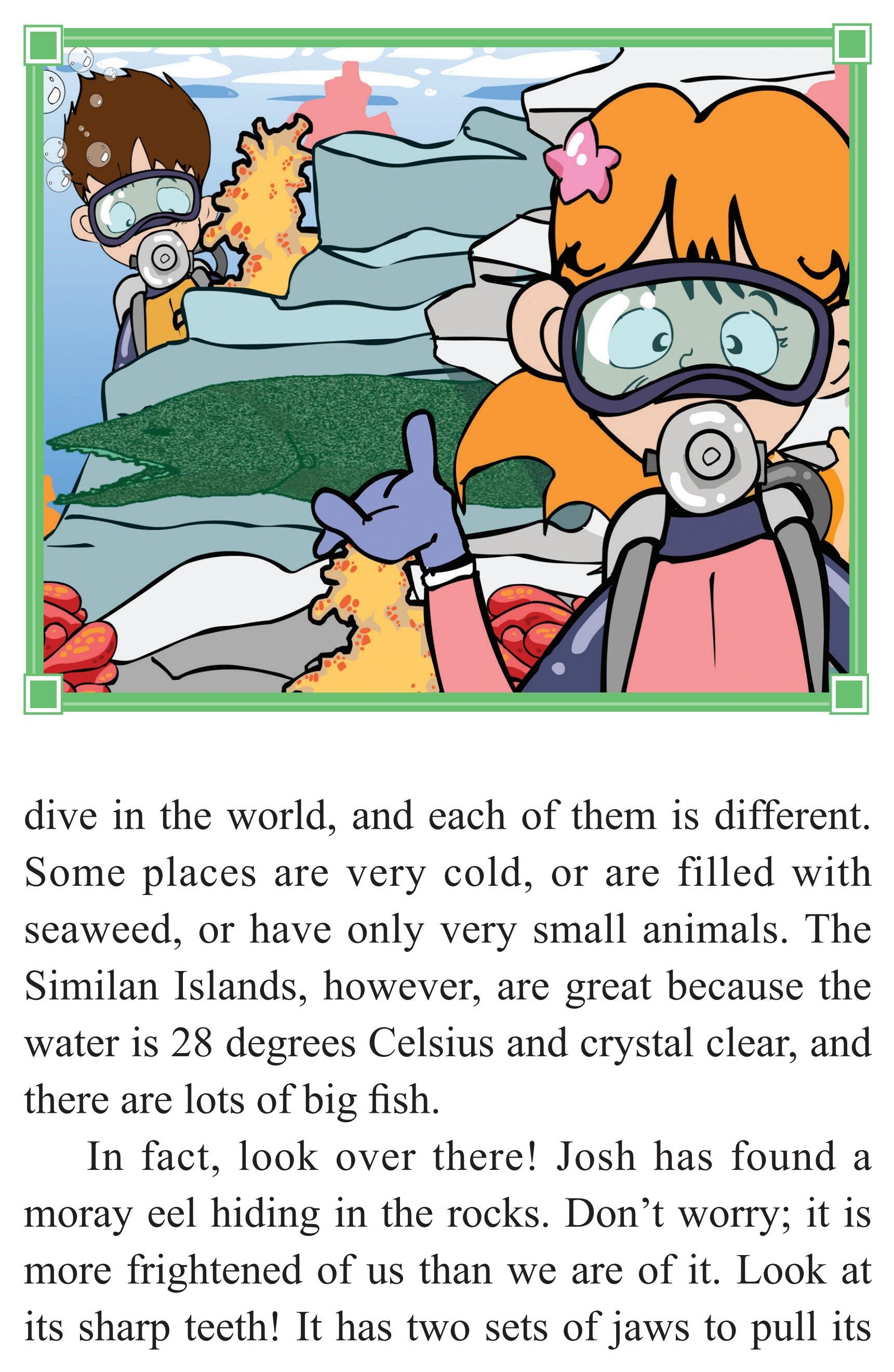 Scuba Adventure绘本故事第4页