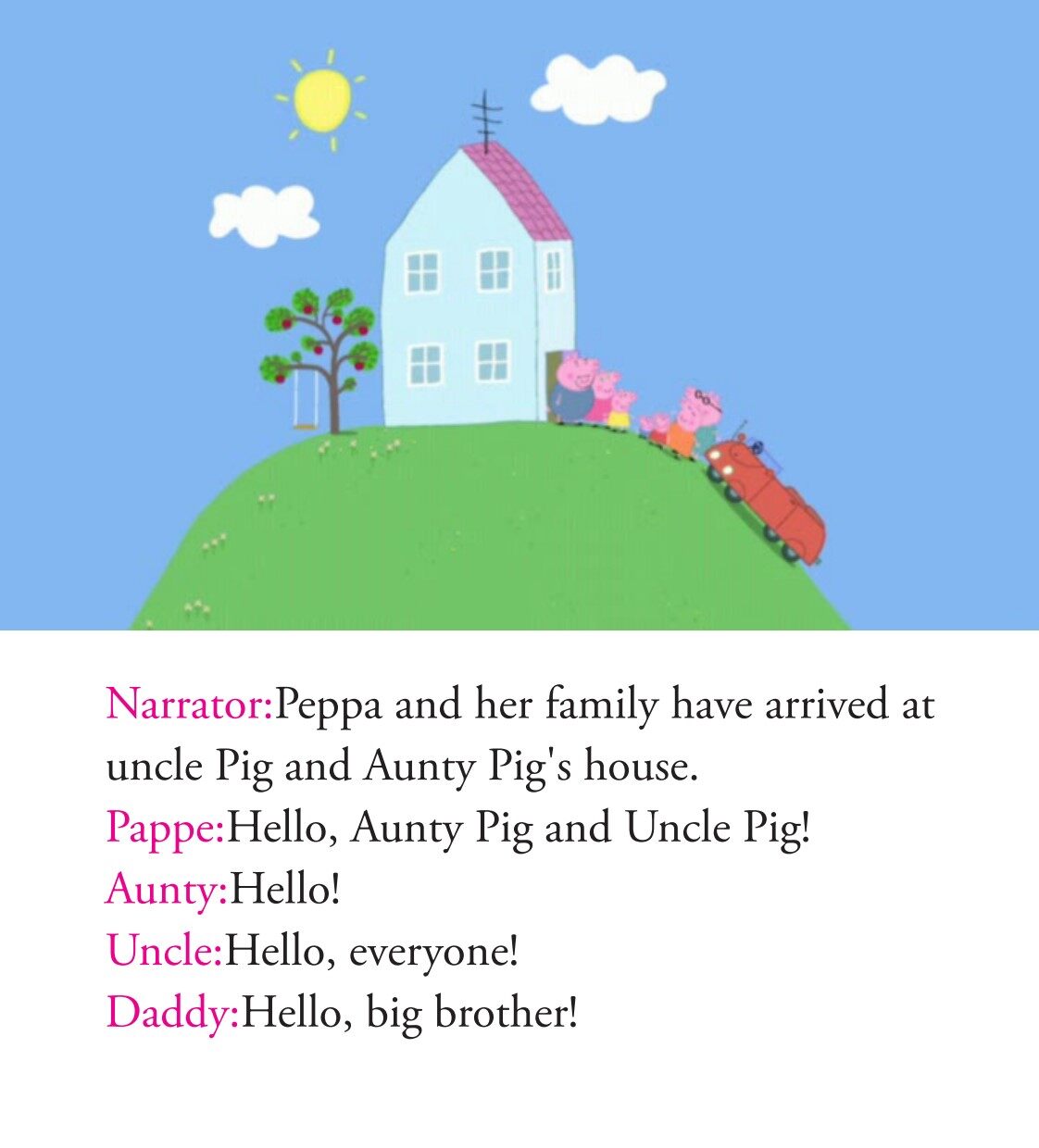 Chloe s puppet show绘本故事第5页