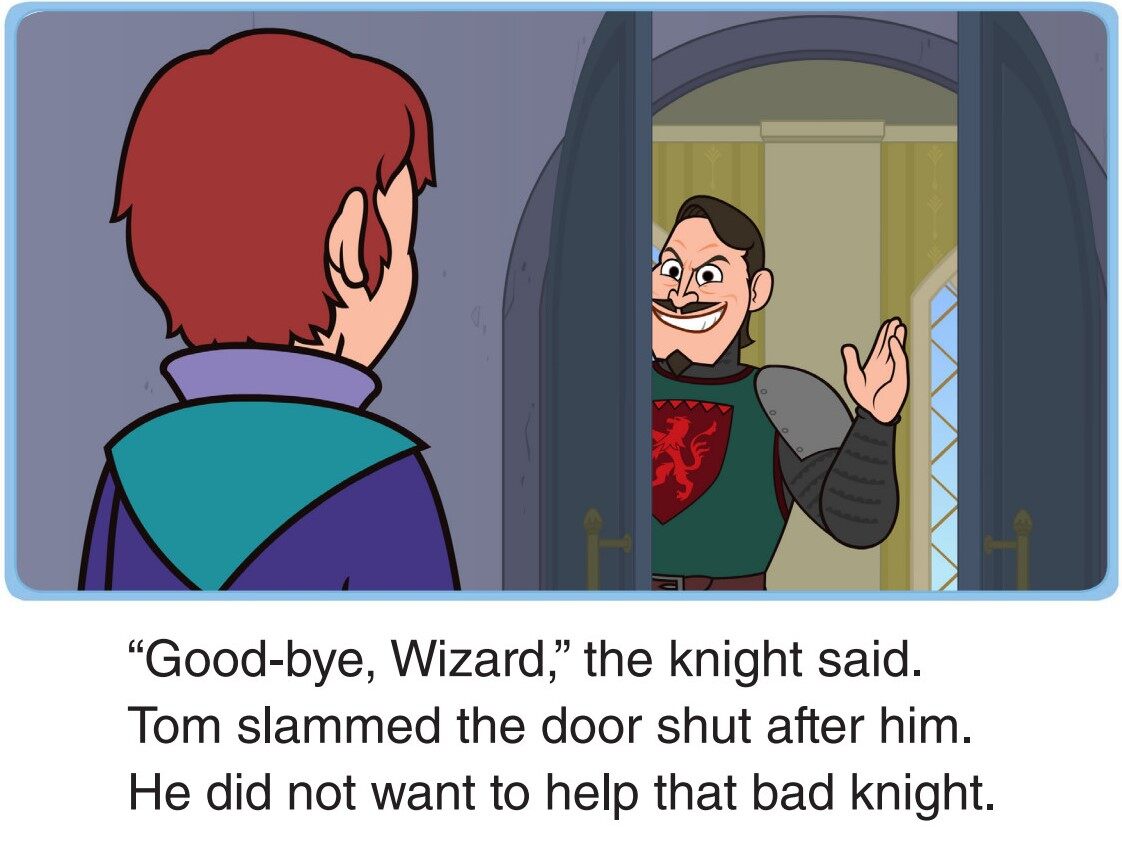 A Midnight Meeting绘本故事第3页