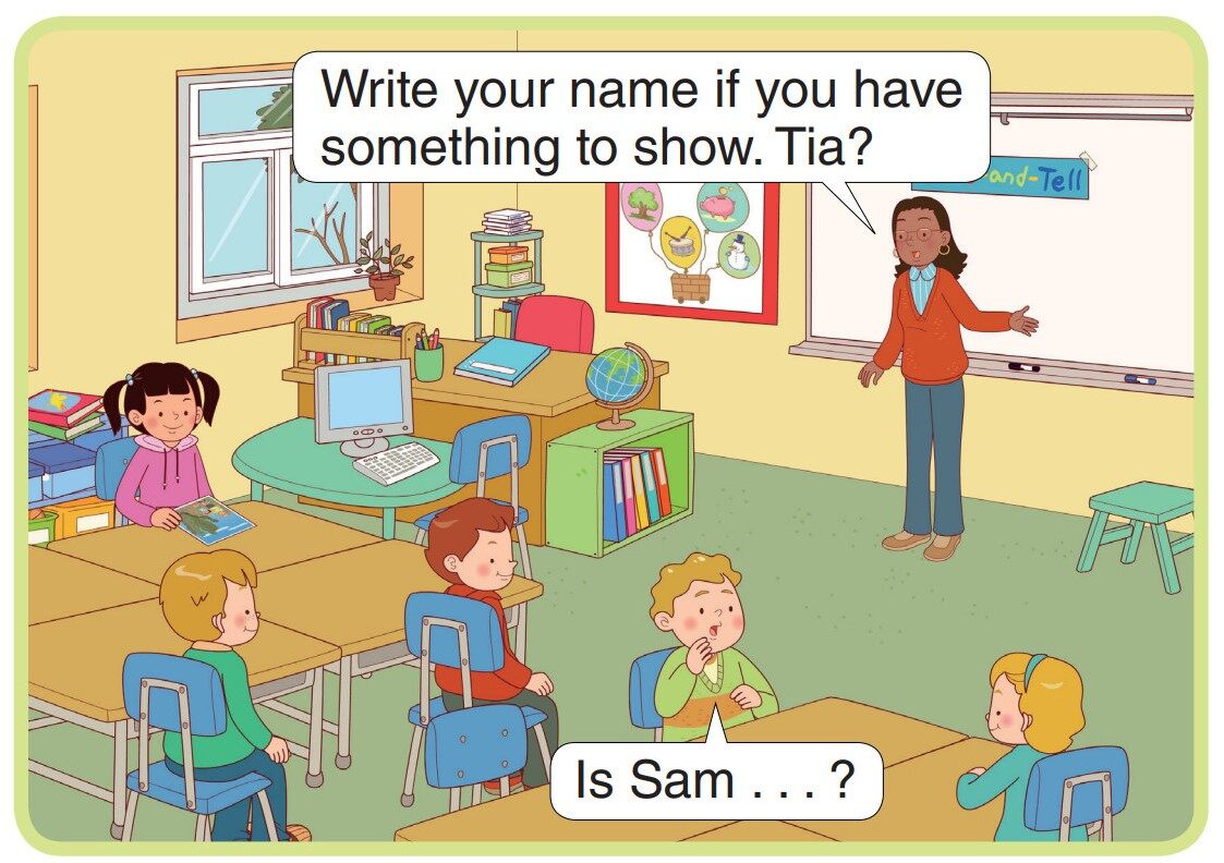 Show-and-Tell绘本故事第5页