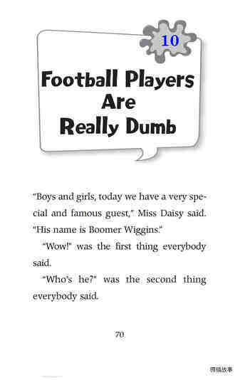 Chapter10 Football Players Are Really Dumb绘本故事第2页