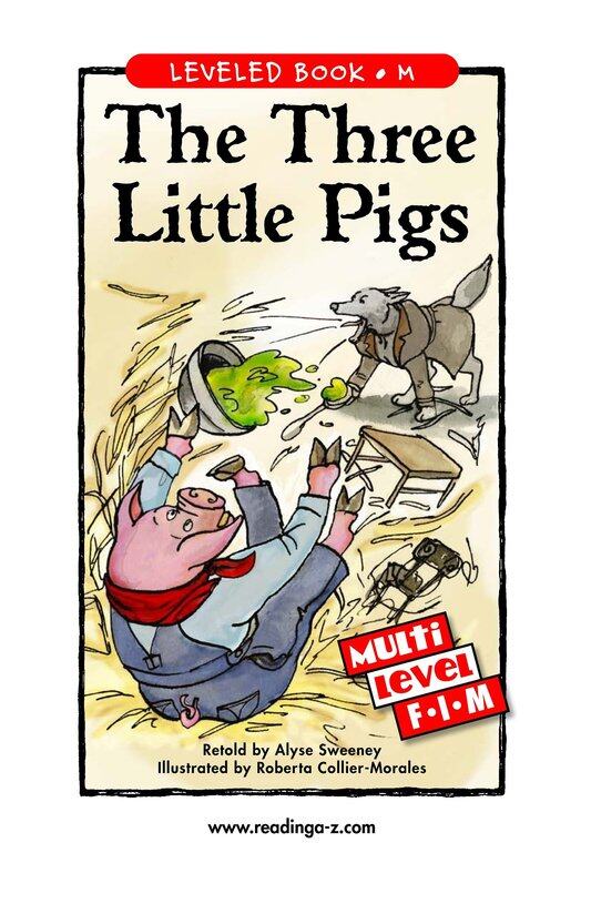 The Three Little Pigs绘本故事第2页