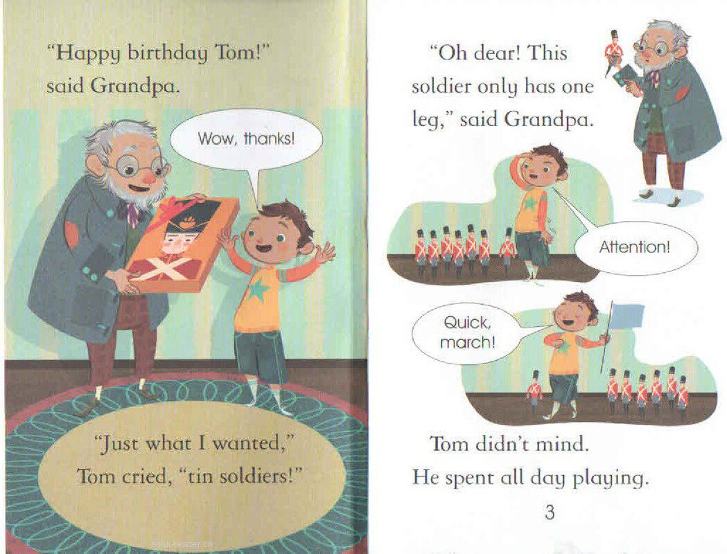 The Tin Soldier绘本故事第3页