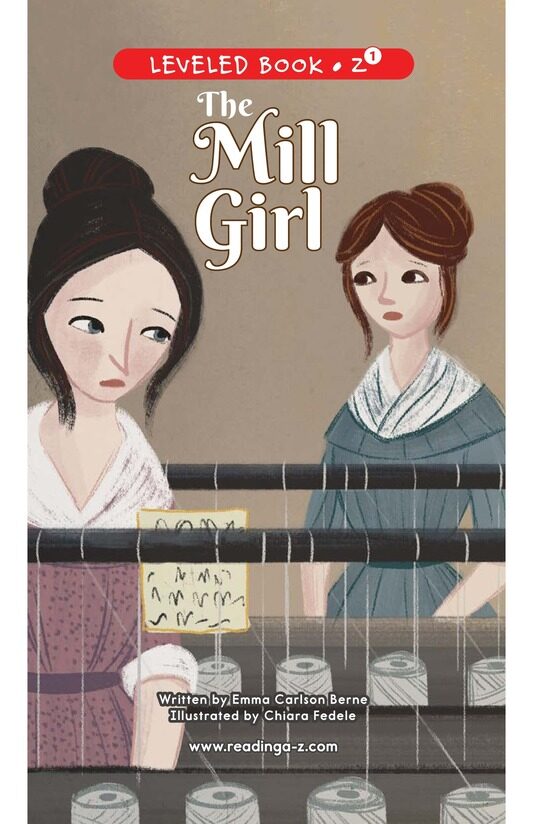 The Mill Girl绘本故事第2页