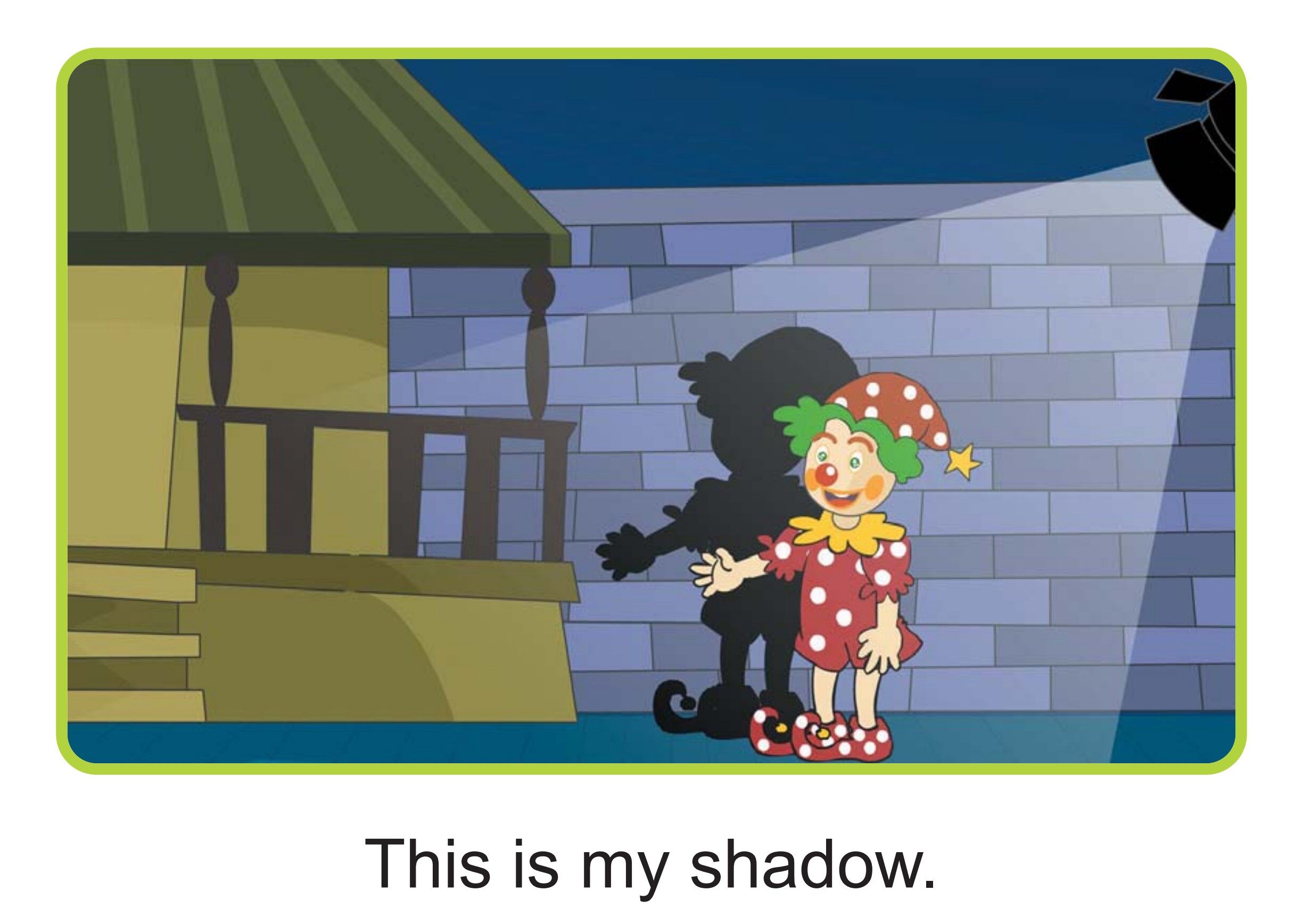 My Shadow绘本故事第2页