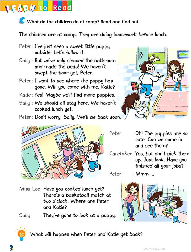 1 Teamwork绘本故事第5页