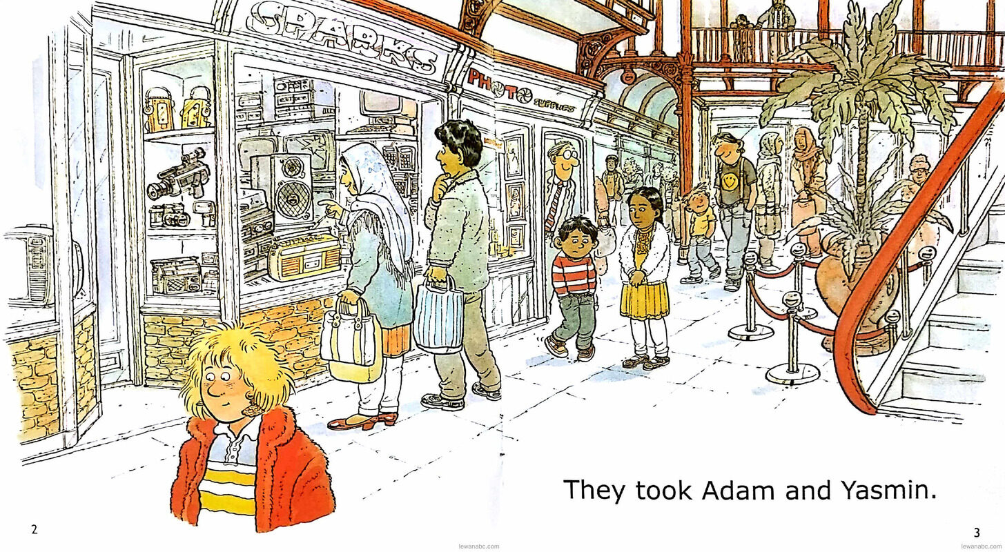 Adam Goes Shopping绘本故事第4页