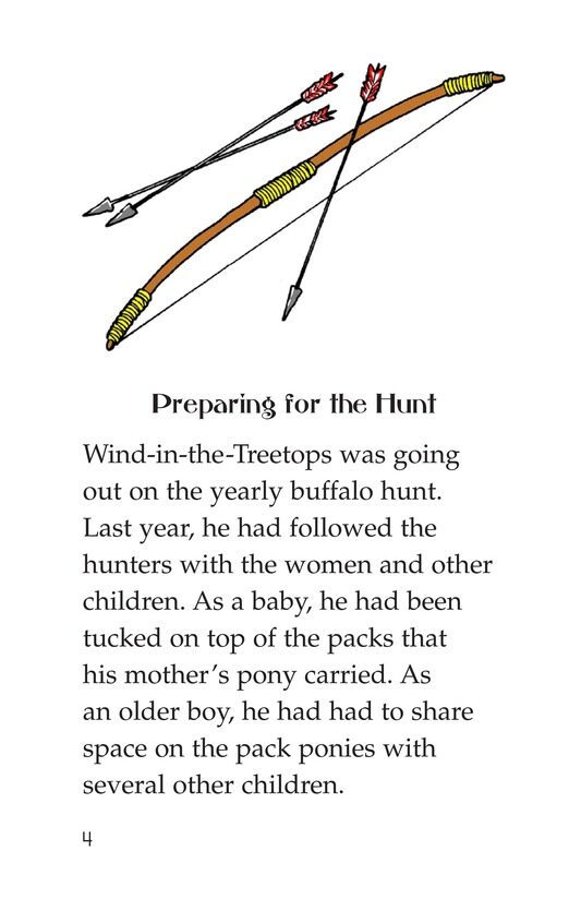 The Buffalo Hunt绘本故事第3页