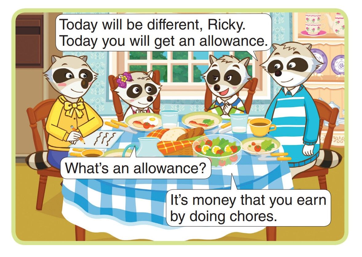 Doing Chores绘本故事第3页