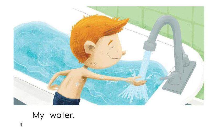 My Bath绘本故事第4页