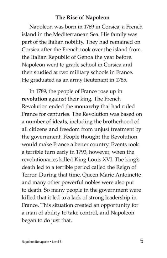 Napoleon Bonaparte绘本故事第4页