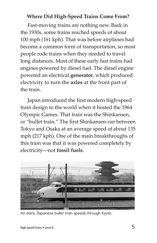 High Speed Trains绘本故事第4页