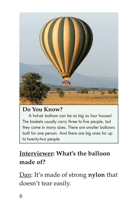 I Fly Hot-Air Balloons绘本故事第5页