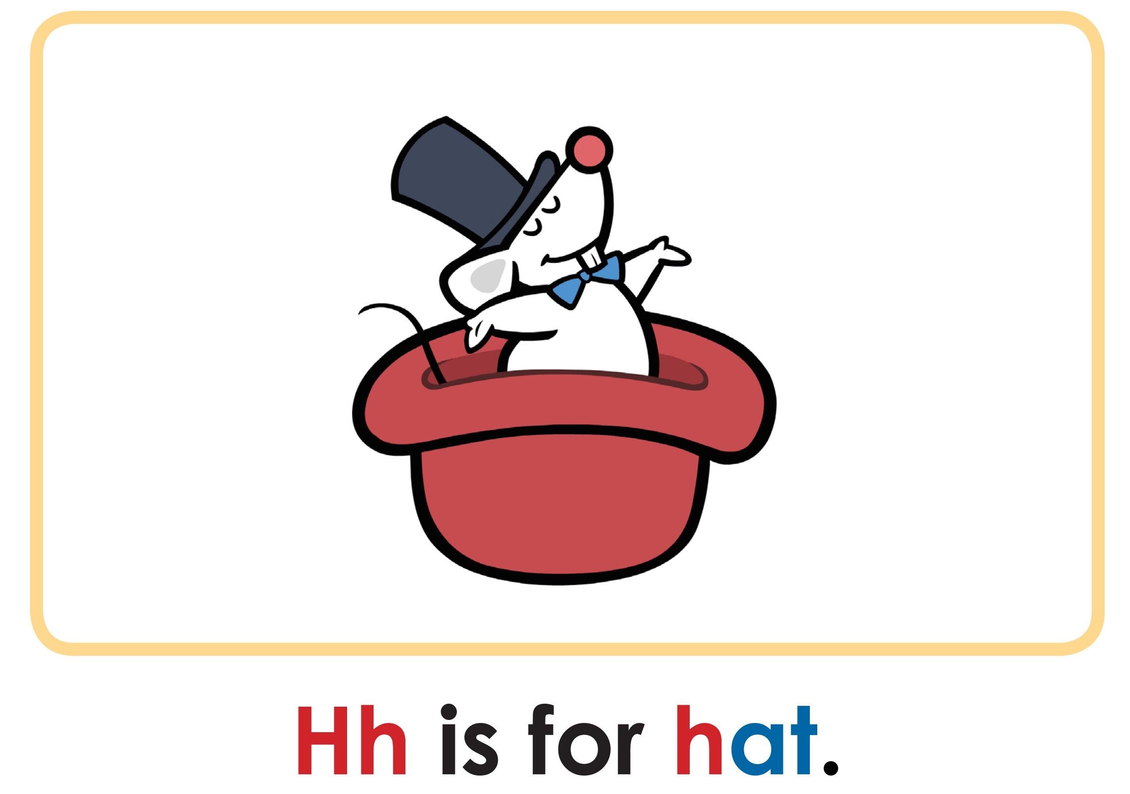 Letter Hh绘本故事第4页