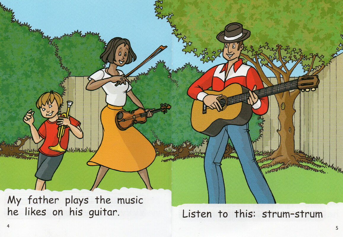 our family band绘本故事第4页