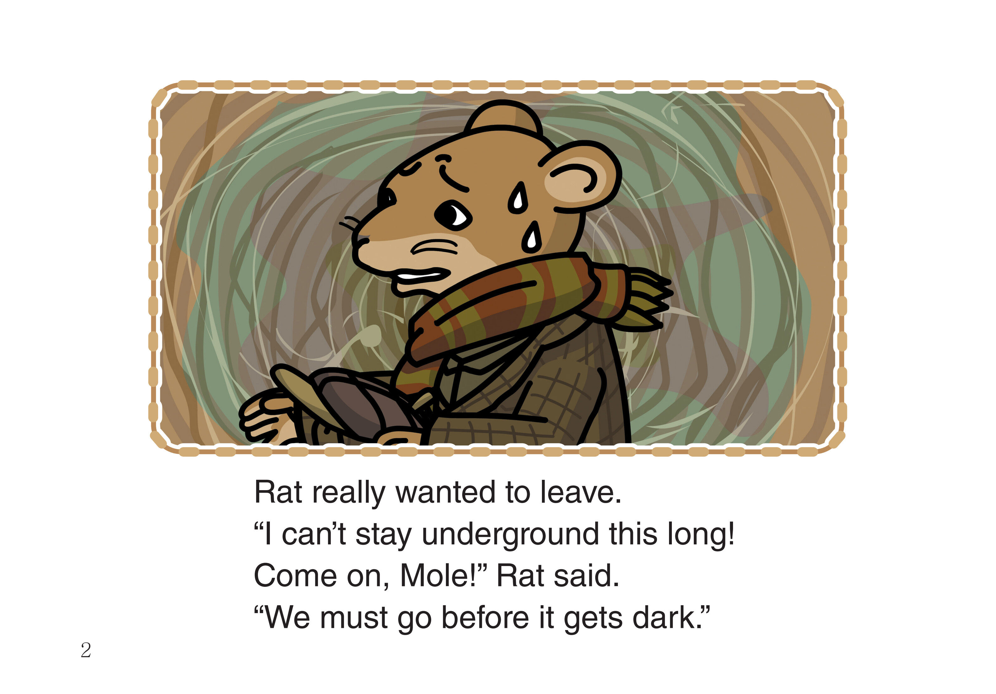 Out of the Wild Wood绘本故事第4页