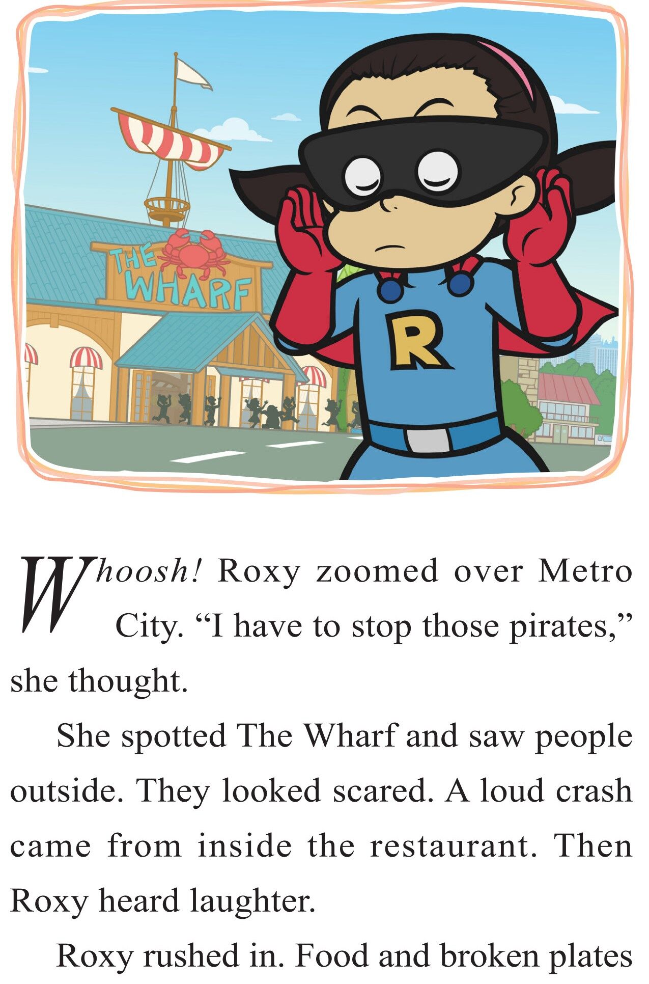 Trouble at The Wharf绘本故事第3页