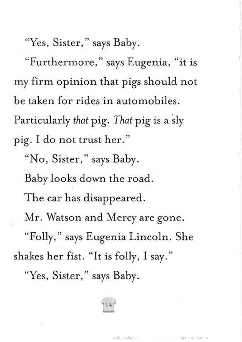 2-04 Mercy Watson Gose For A Ride绘本故事第3页