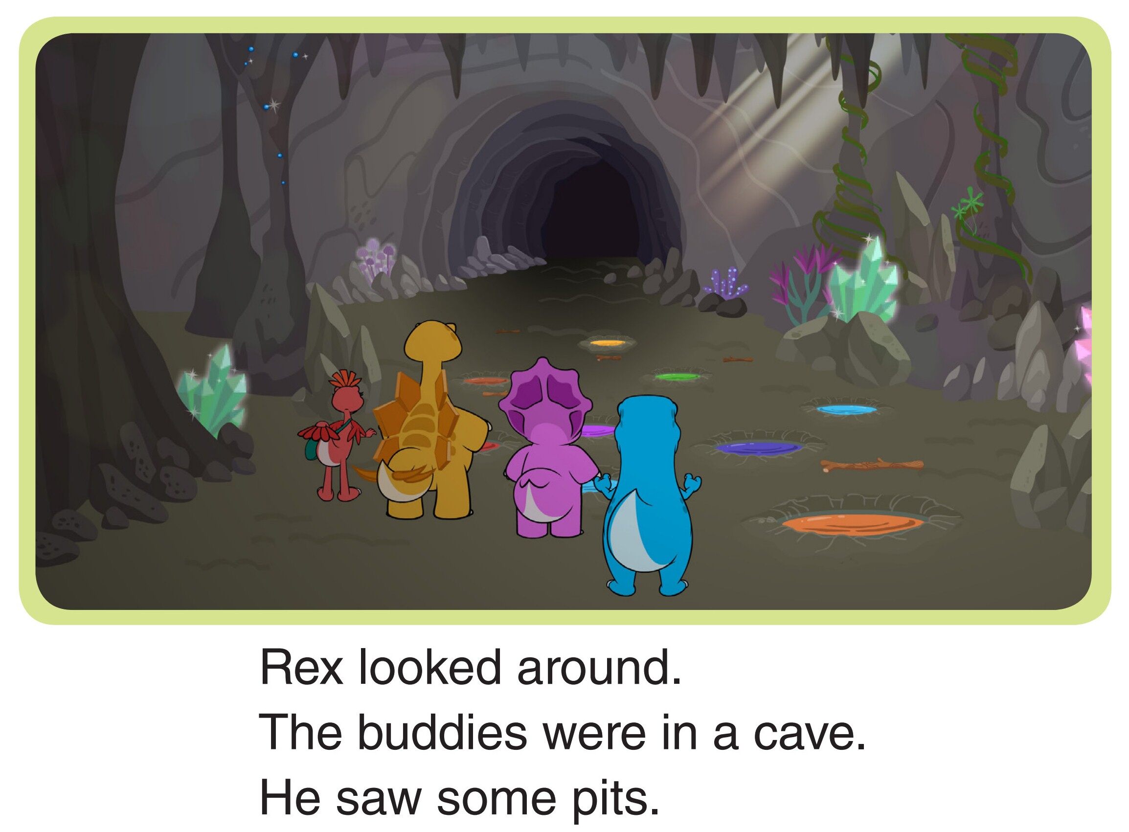 The  Cave绘本故事第3页