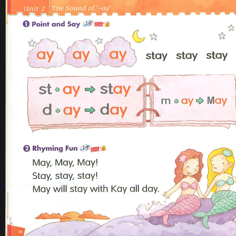 2 The Vowel Pair 'ay'绘本故事第5页