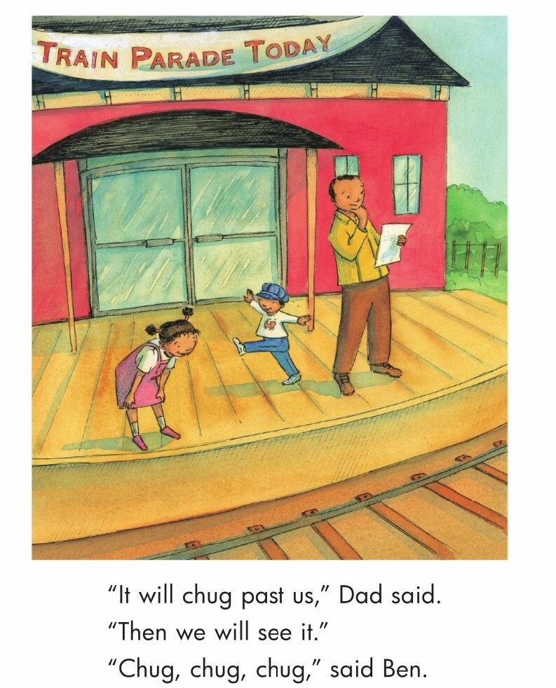 The Big Train绘本故事第4页