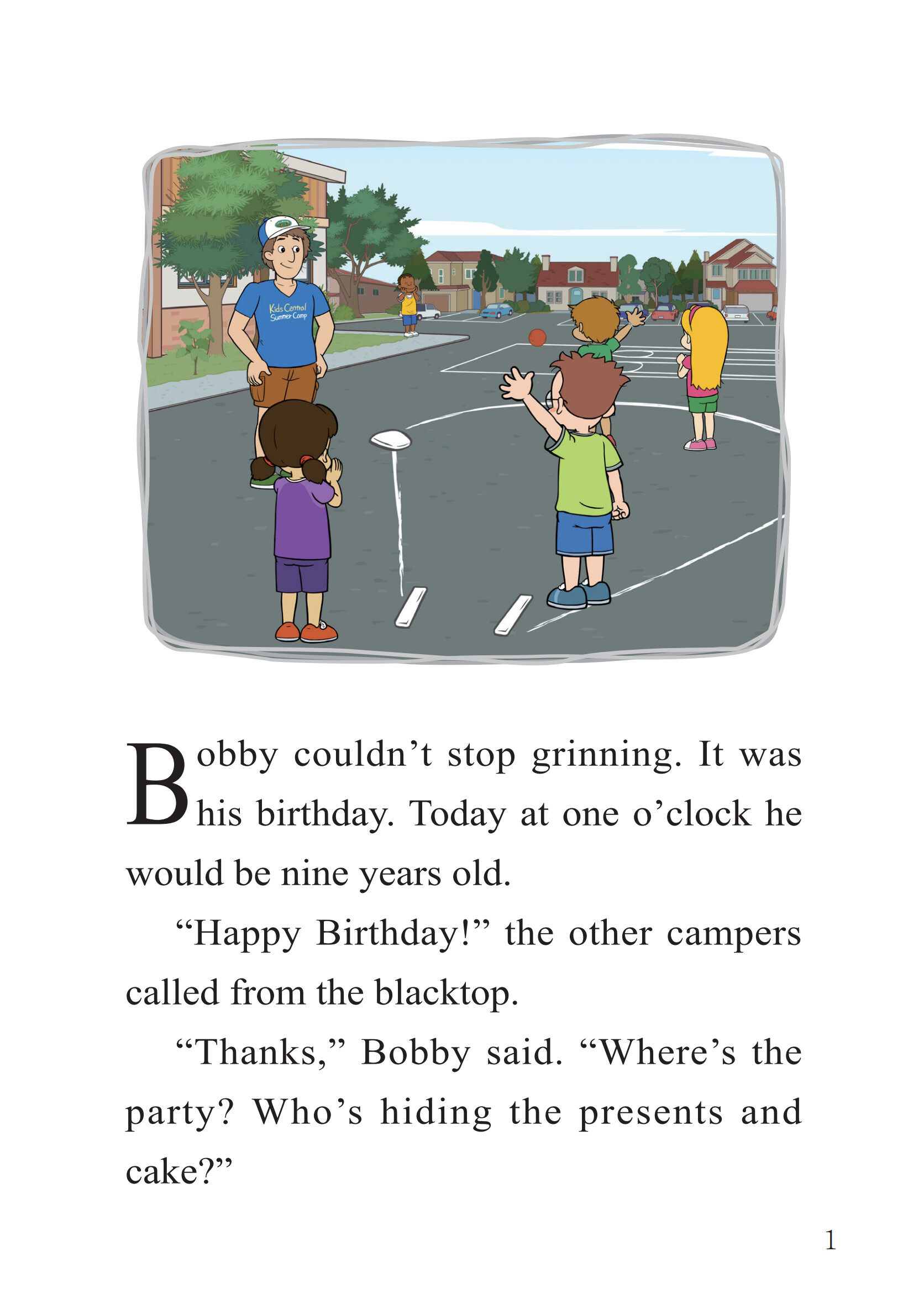 Blindfolded Birthday Boy绘本故事第3页