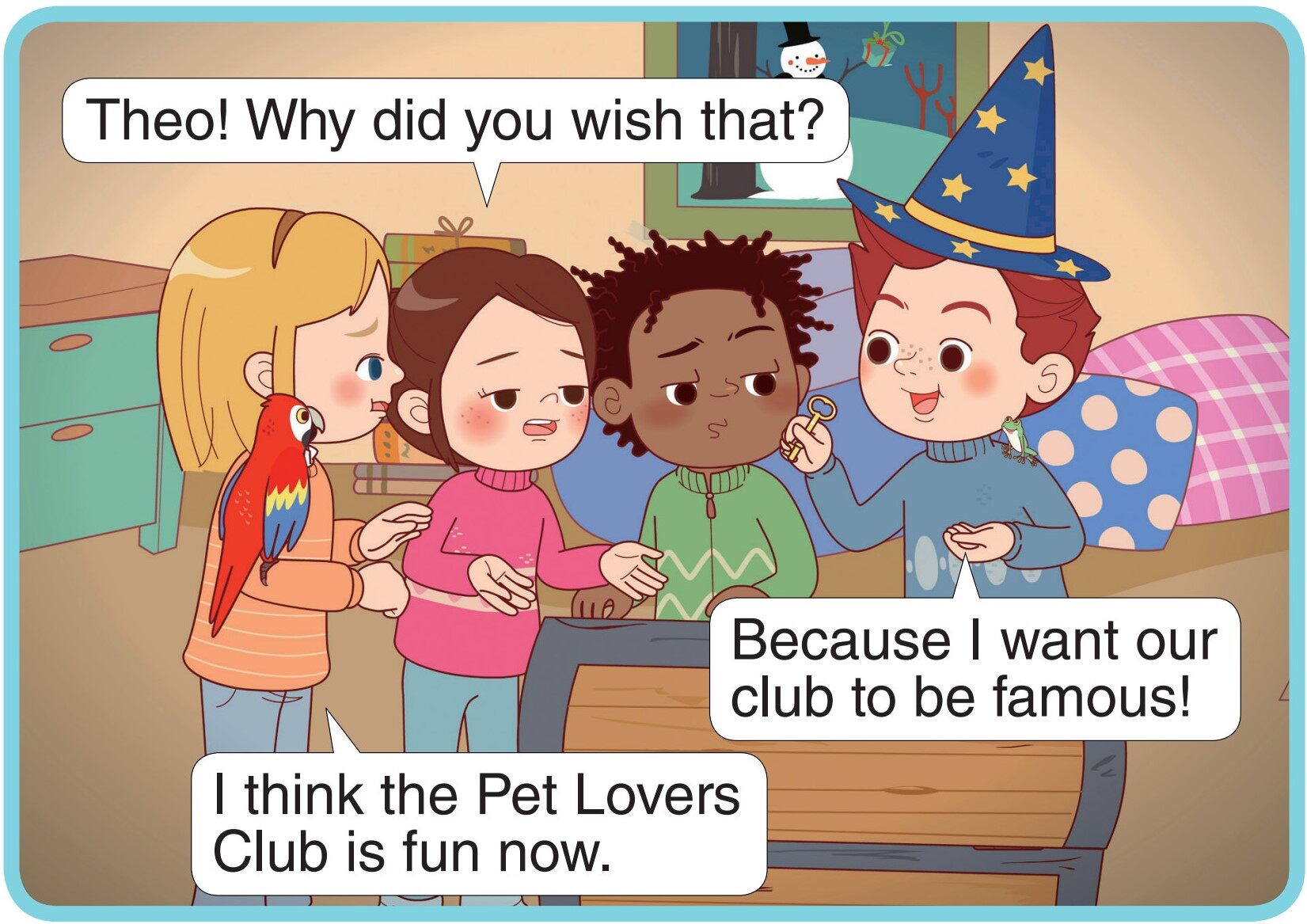 Theo's Wish绘本故事第2页