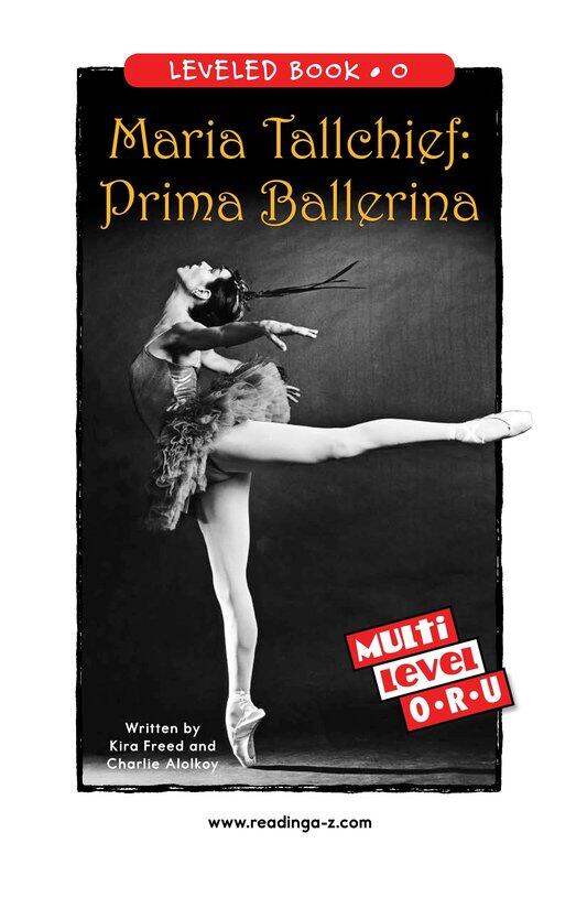 Maria Tallchief Prima Ballerina绘本故事第2页