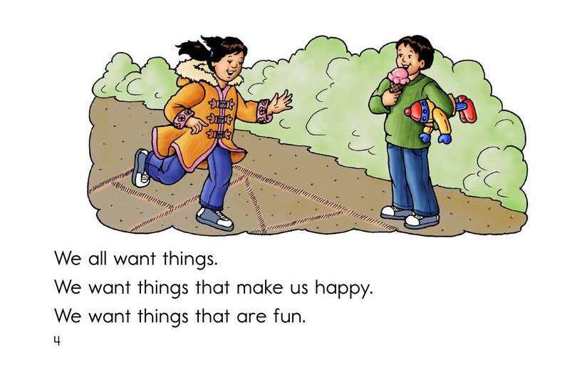 Needs and Wants绘本故事第4页