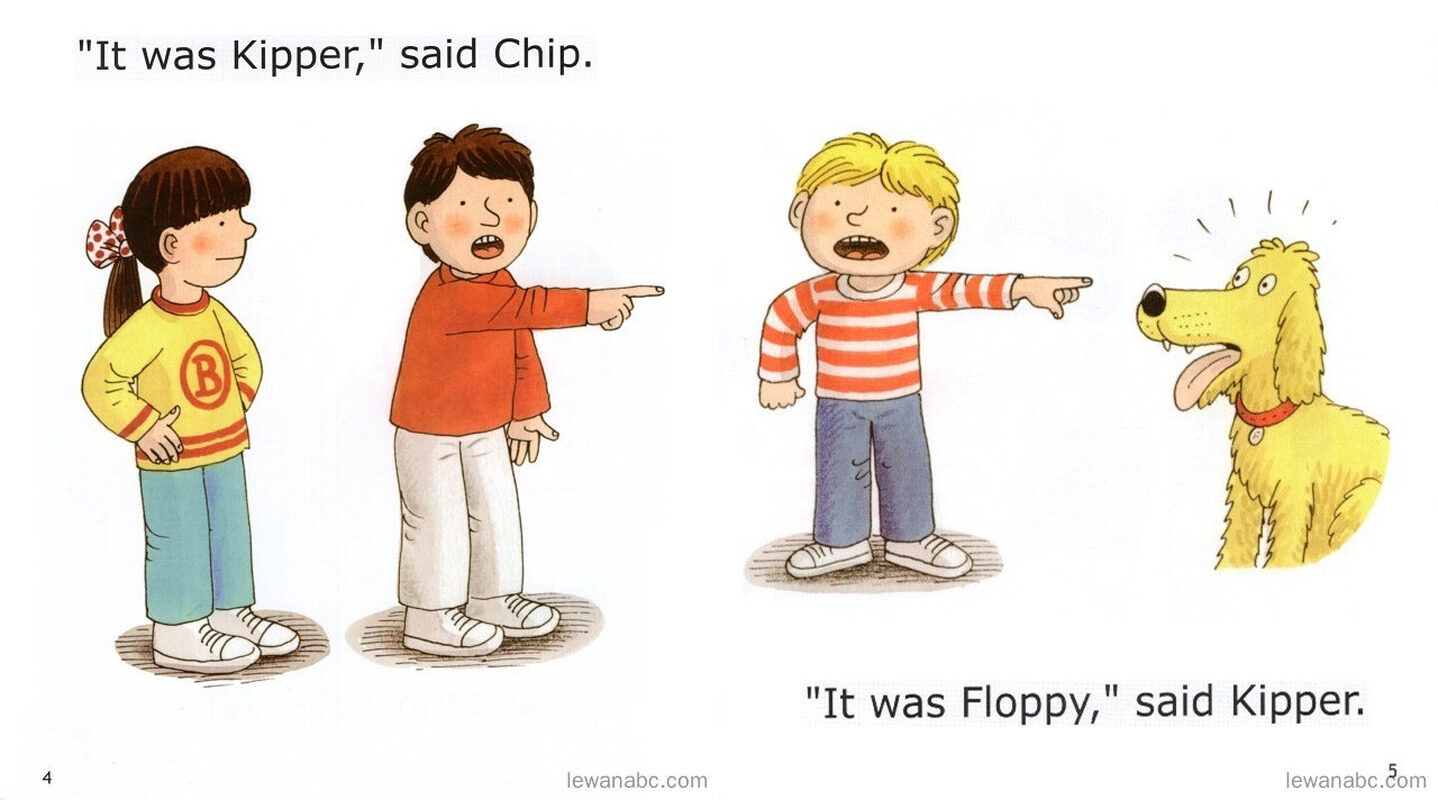 Who Did That?绘本故事第5页