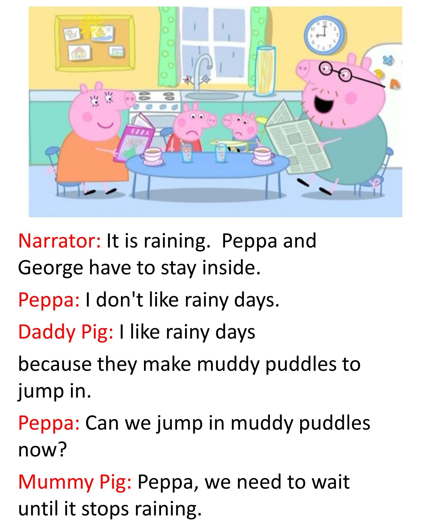 The Rainy Day绘本故事第3页