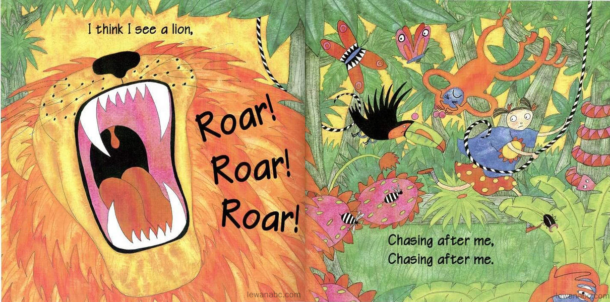 (21周)Walking Through the Jungle绘本故事第4页