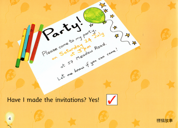 How to Have a Party绘本故事第5页