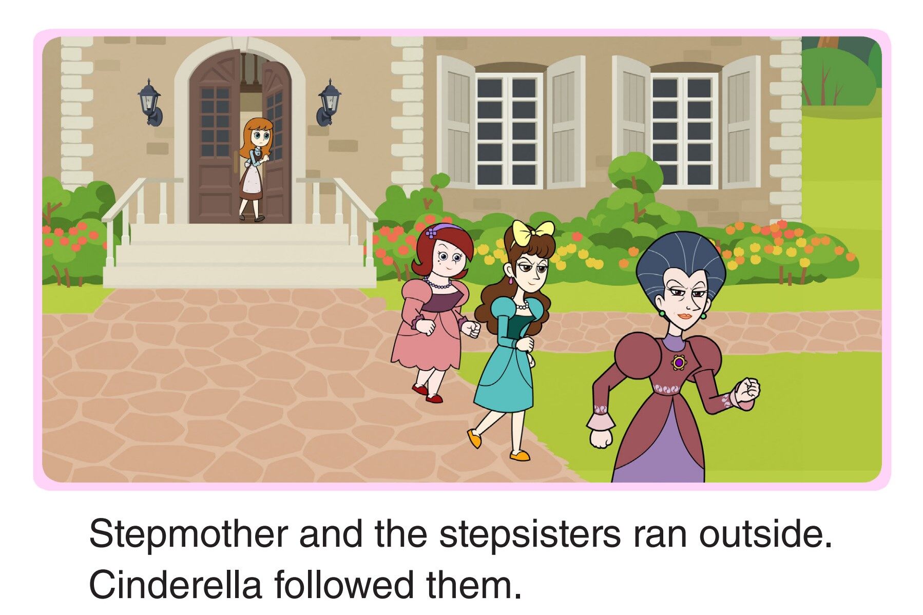 The Glass Shoe绘本故事第5页