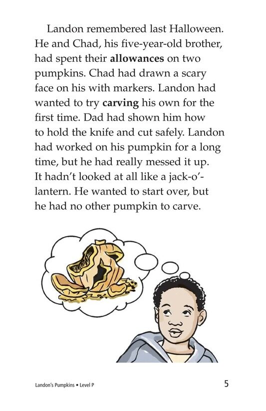 Landon's Pumpkins绘本故事第4页
