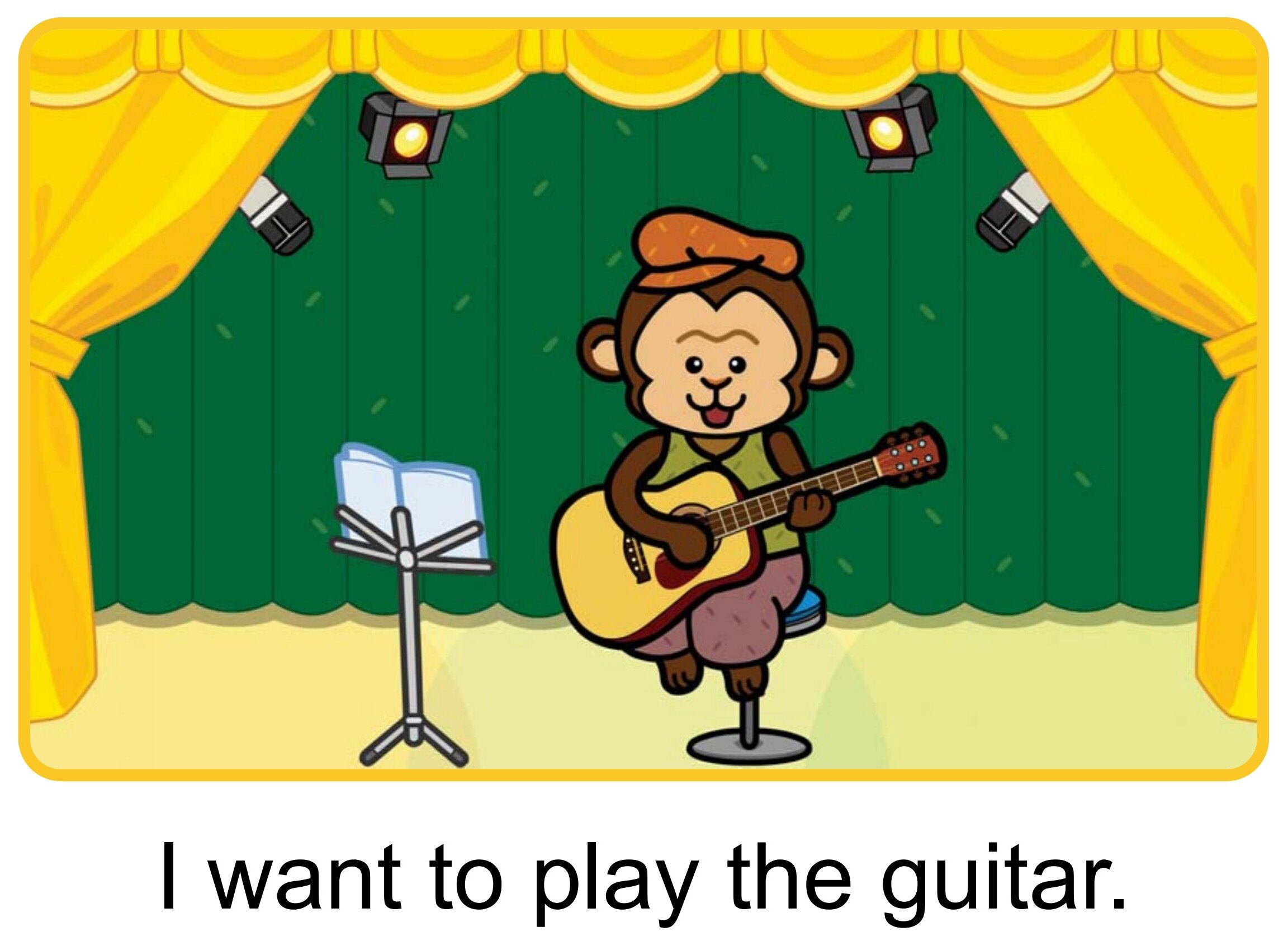 On the Stage绘本故事第4页