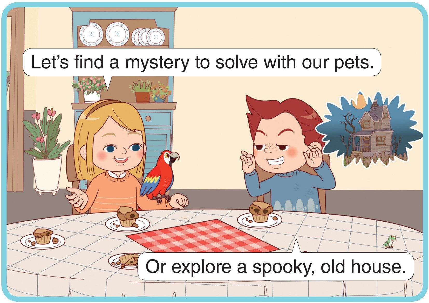 The Frog Costume绘本故事第3页