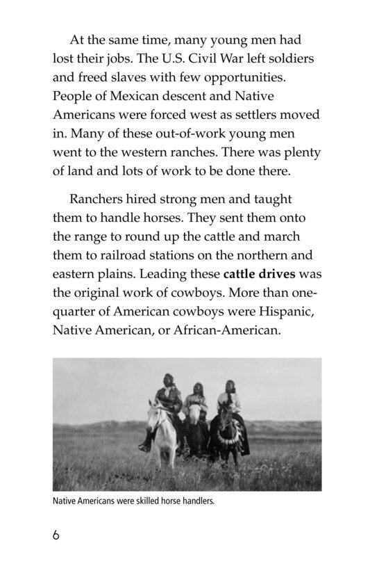 Yee Haw  The Real Lives of the Cowboys绘本故事第5页