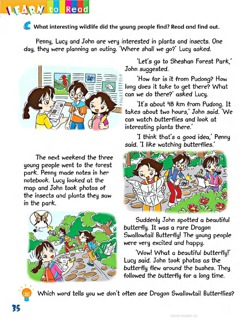 5 Enjoying nature绘本故事第5页