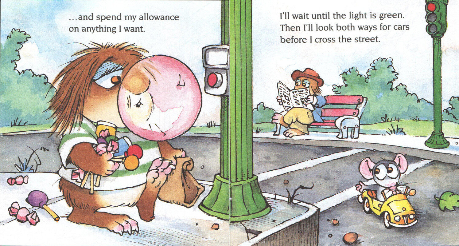 When I Get Bigger绘本故事第5页