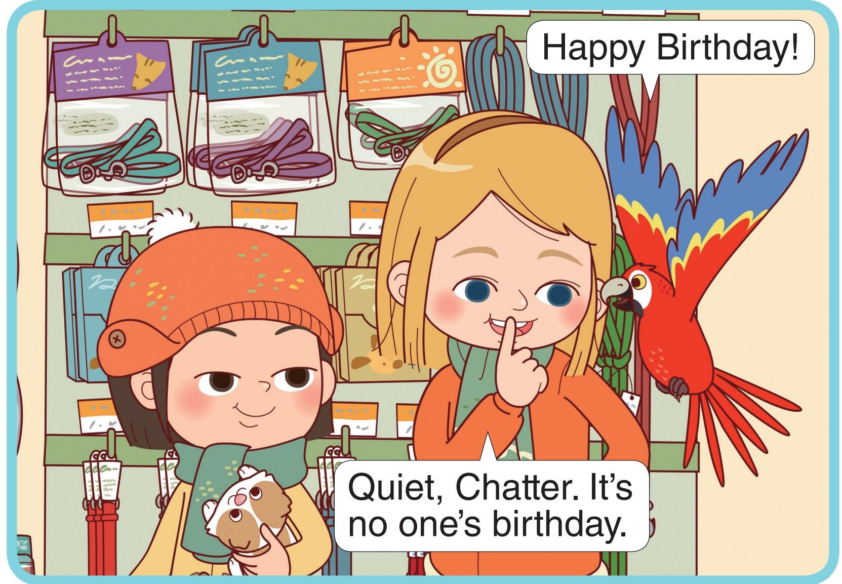 Happy Birthday!绘本故事第3页