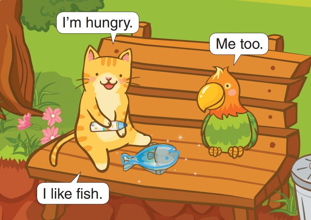 I Like Fish绘本故事第2页