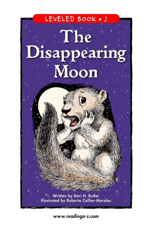 The Disappearing Moon绘本故事第2页