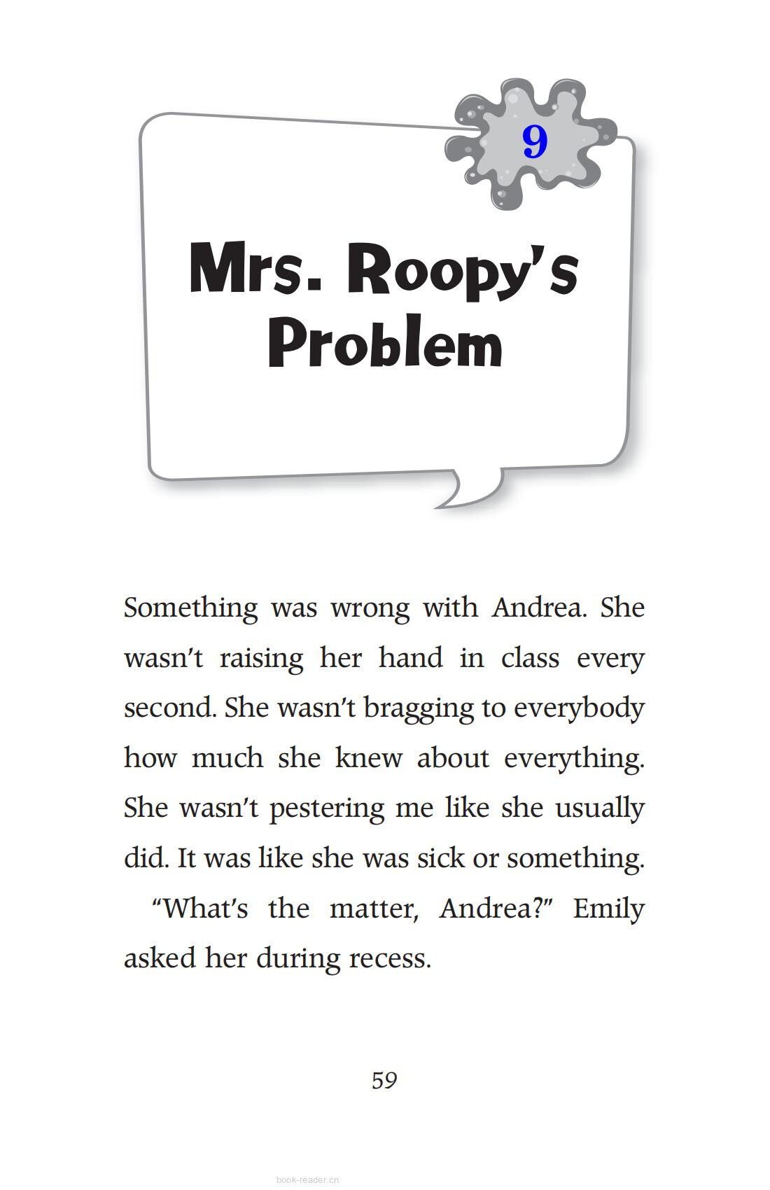 Chapter9 Mrs. Roopy’s Problem绘本故事第2页