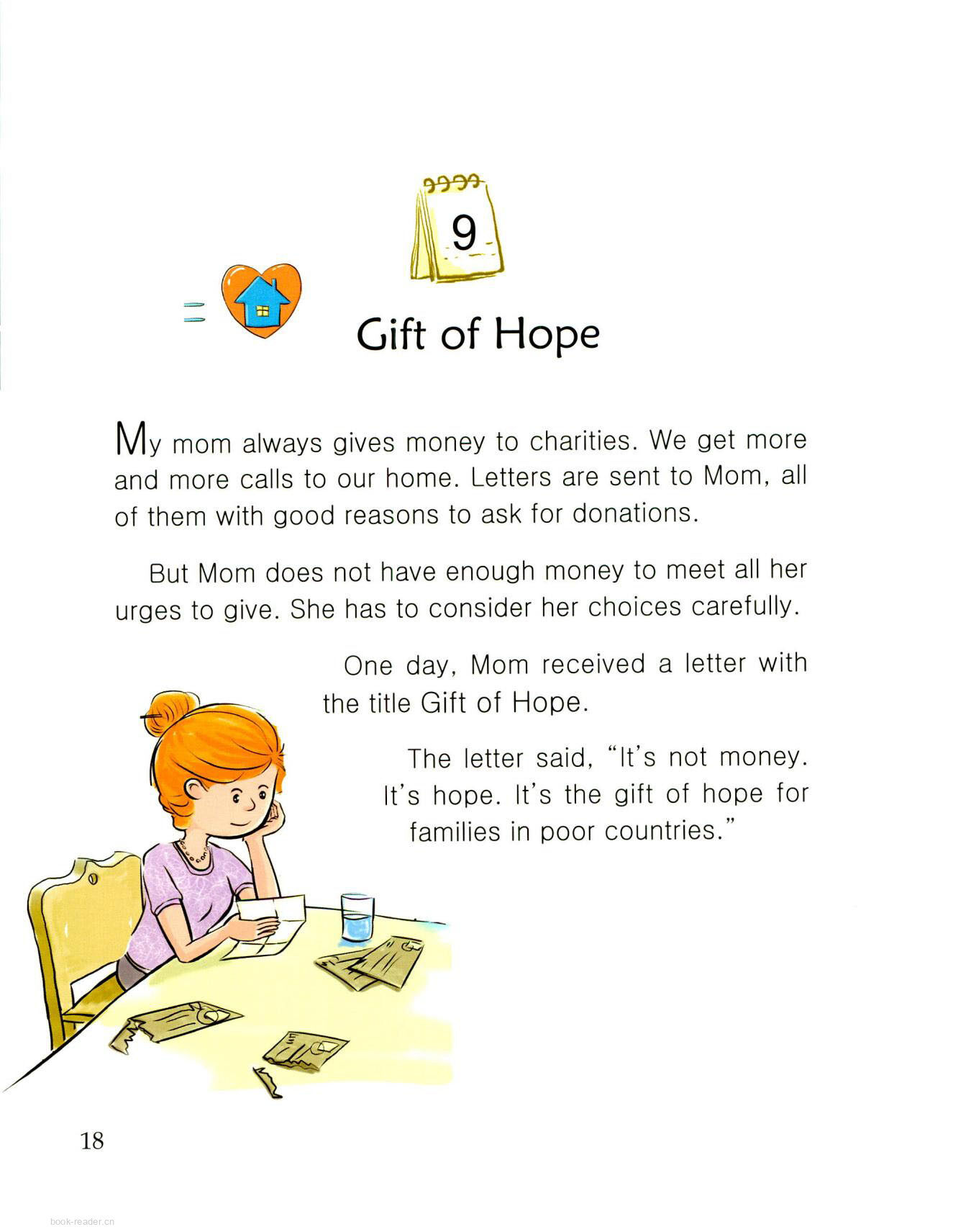 Gift of Hope绘本故事第2页